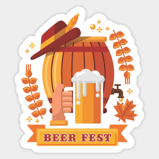 Beer Fest Sticker